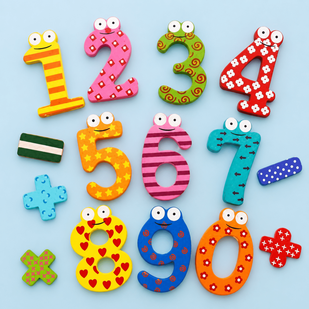 Letras Magnéticas De Madera Para Aprender El Abecedario - Niño Feliz