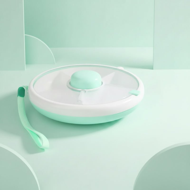 Lonchera Infantil Para Snacks Con 5 Compartimentos - Niño Feliz