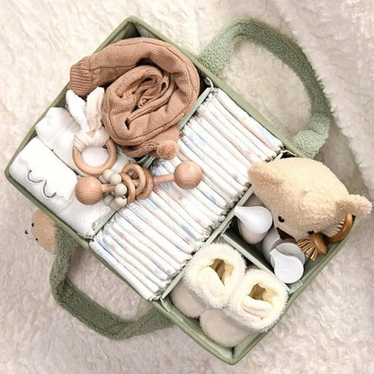 Canasta organizadora para guardar juguetes del bebé