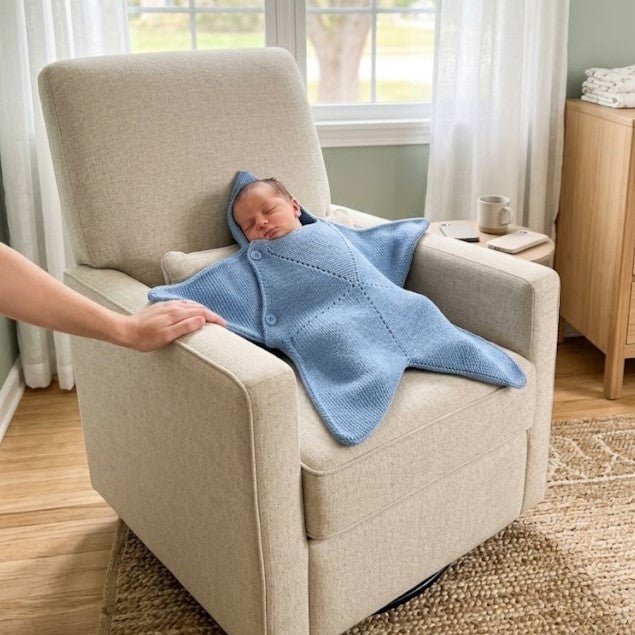 Pelele Tejido de Crochet para Bebé con Capucha - Niño Feliz