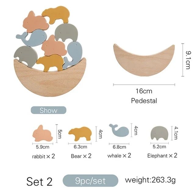 Rompecabezas 3D De Madera Con Animales Del Bosque - Niño Feliz