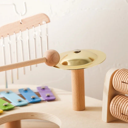 Set De Juguetes Musicales De Madera Montessori - Niño Feliz