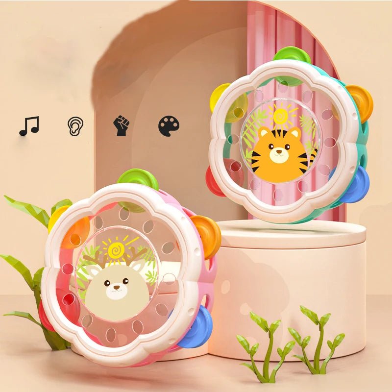 Set Musical Infantil Montessori Con Pandereta - Niño Feliz