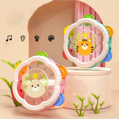 Set Musical Infantil Montessori Con Pandereta - Niño Feliz