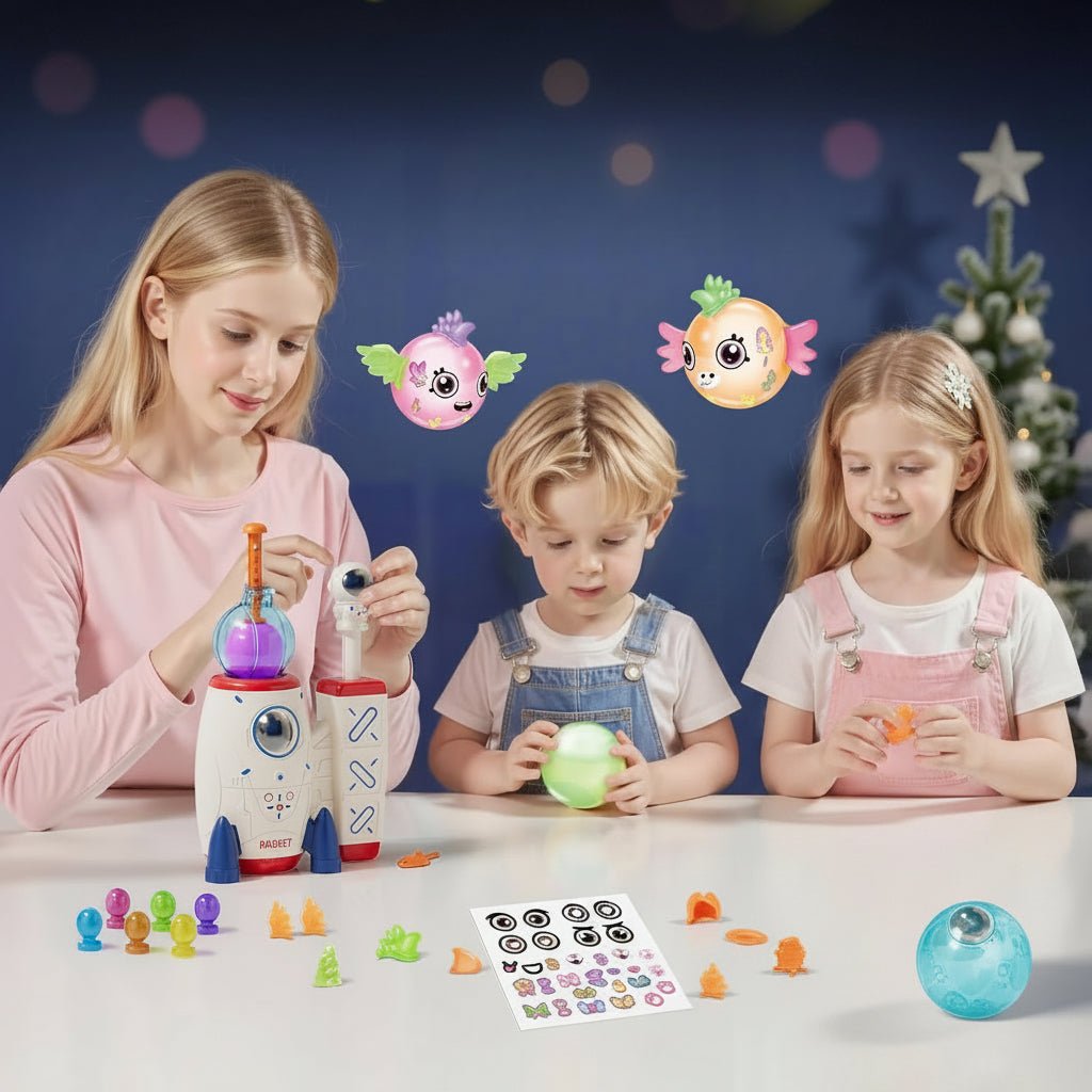 Set Para Crear Figuras Con Globos Juego Creativo - Niño Feliz