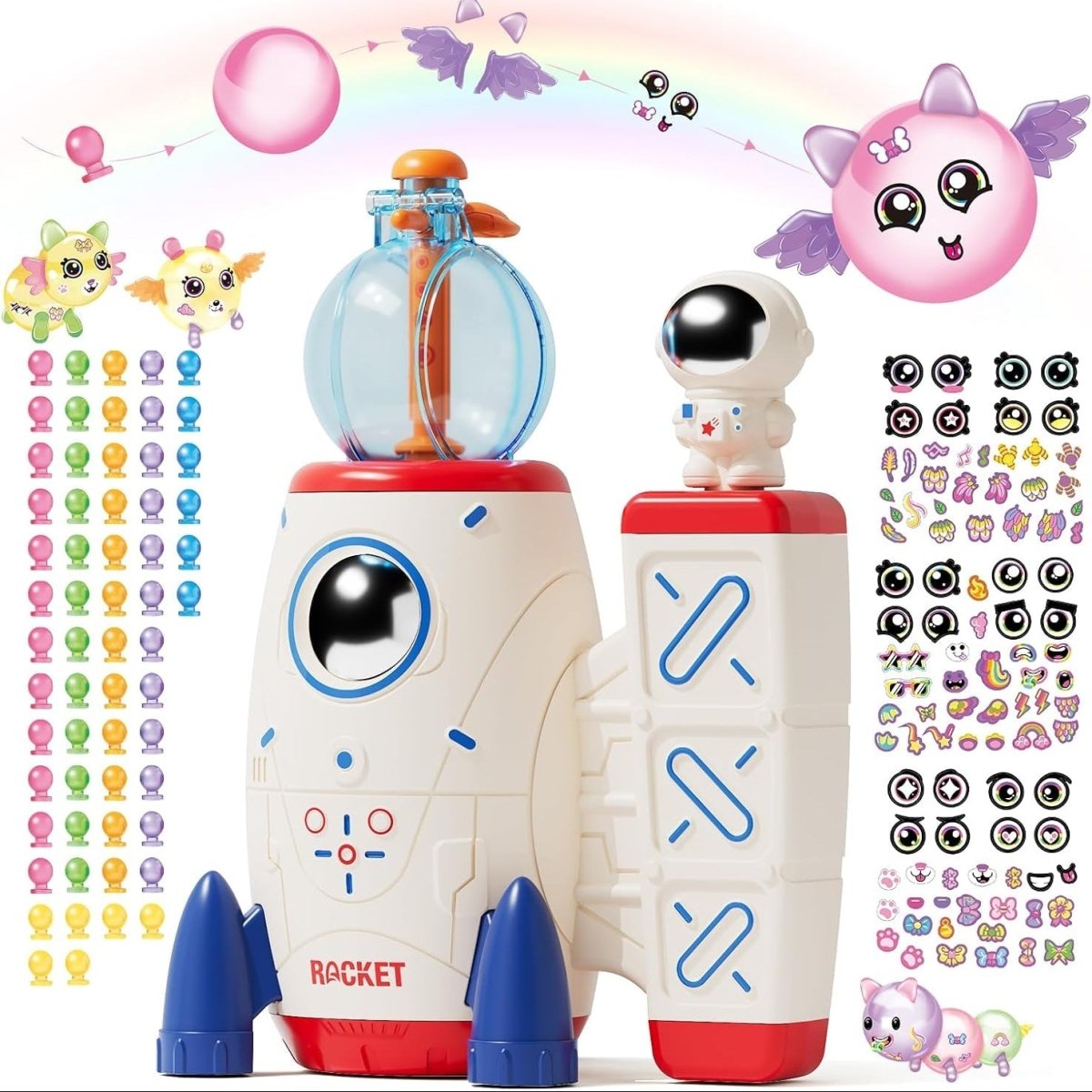 Set Para Crear Figuras Con Globos Juego Creativo - Niño Feliz