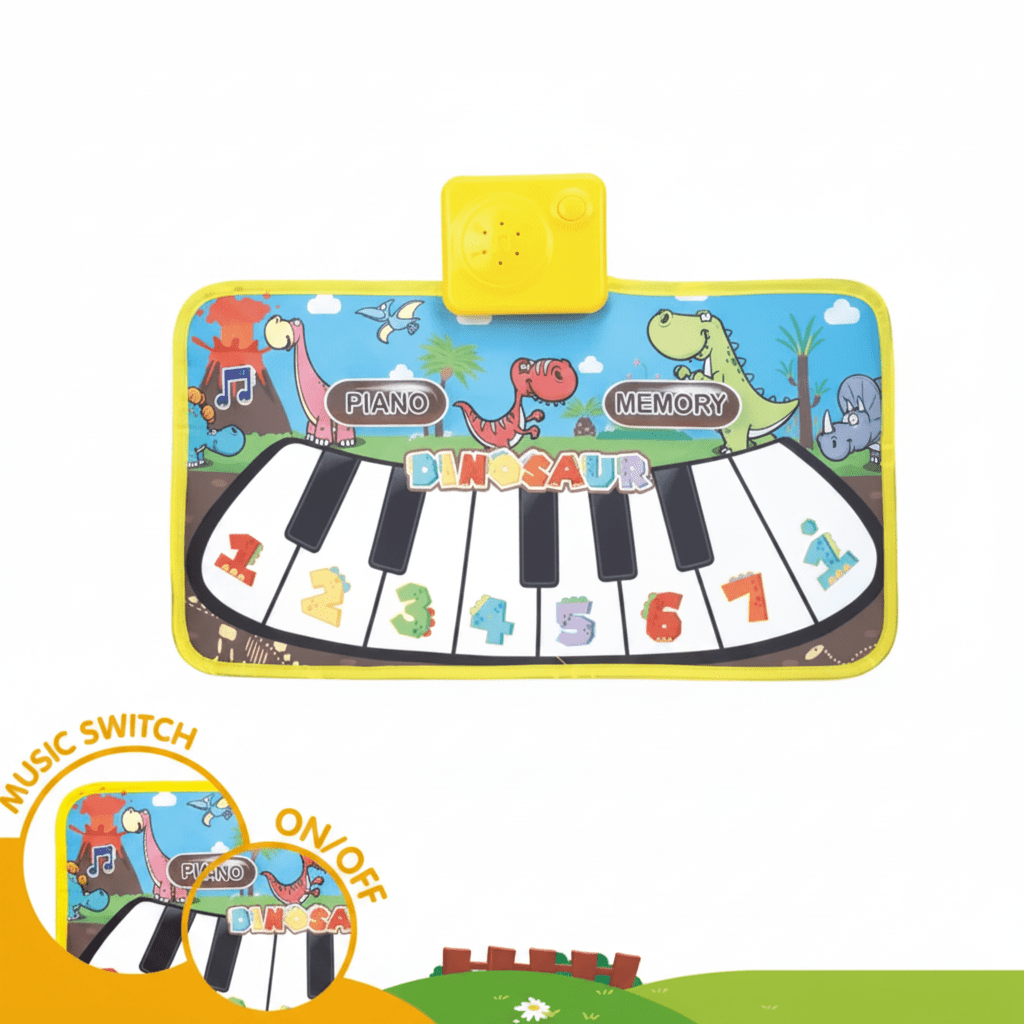 Tapete Musical De Piano Para Bebé Con Modos De Juego - Niño Feliz