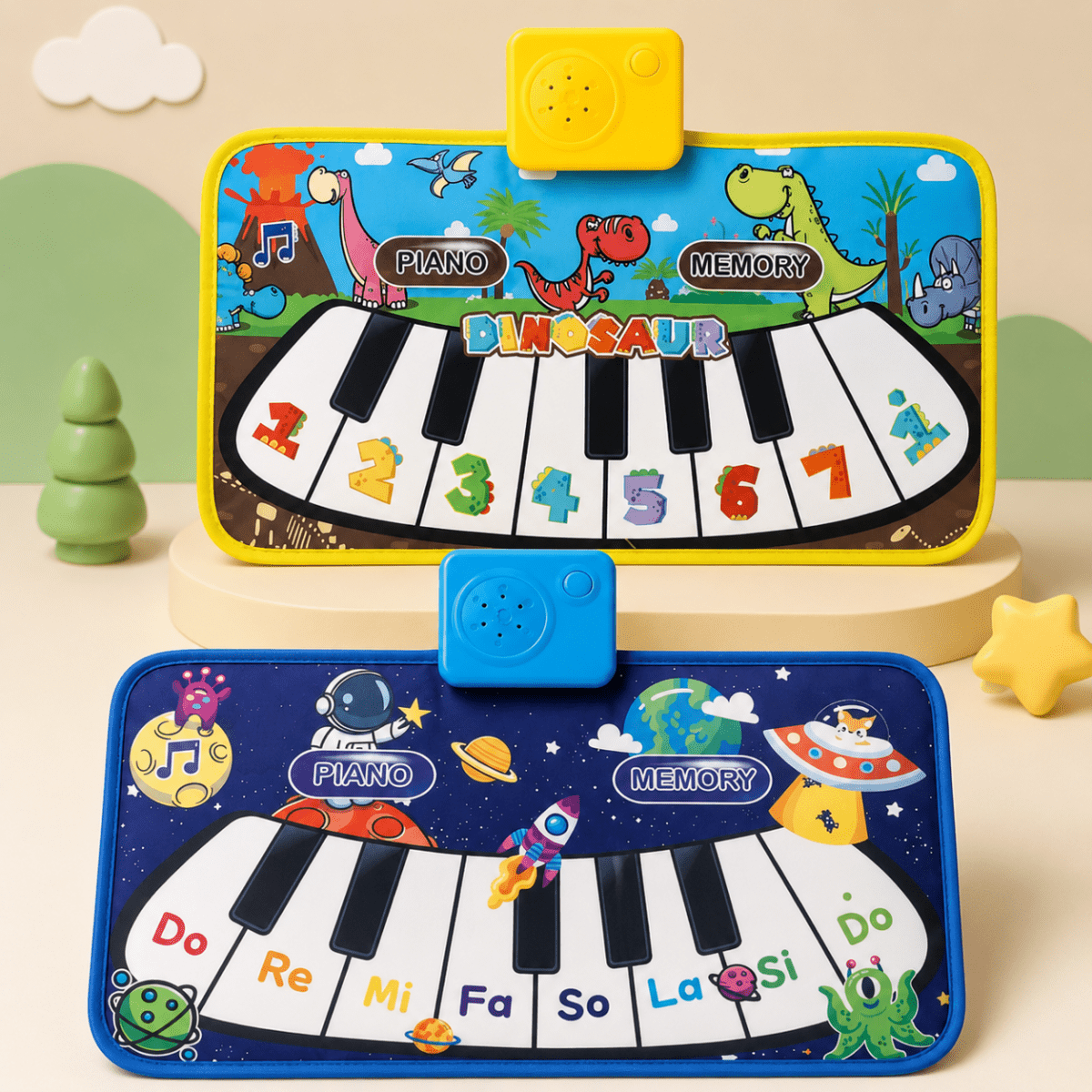 Tapete Musical De Piano Para Bebé Con Modos De Juego - Niño Feliz